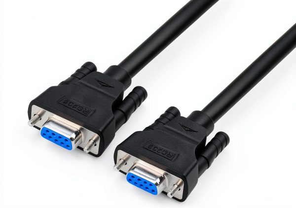 DTECH DB9 Serial Cable Female to Female 15ft-0