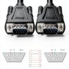 DTECH DB9 Serial Cables for Modem Laptop-1