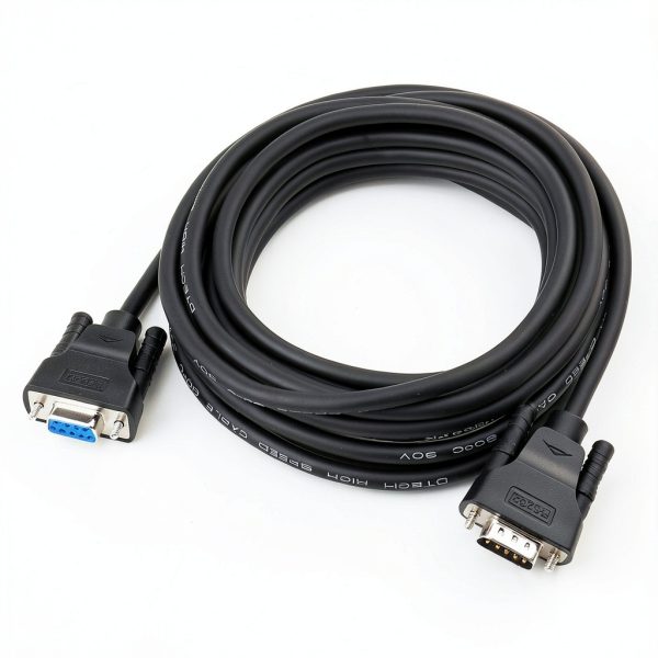 DTECH DB9 Serial Null Modem Cable Male to Female-1