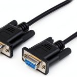 StarTech Serial Null Modem Cable 2m Black PVC-0
