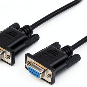 StarTech Serial Null Modem Cable 2m Black PVC-0