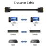 XANHAM DB9 Serial Null Modem Cable 16 feet Black-5