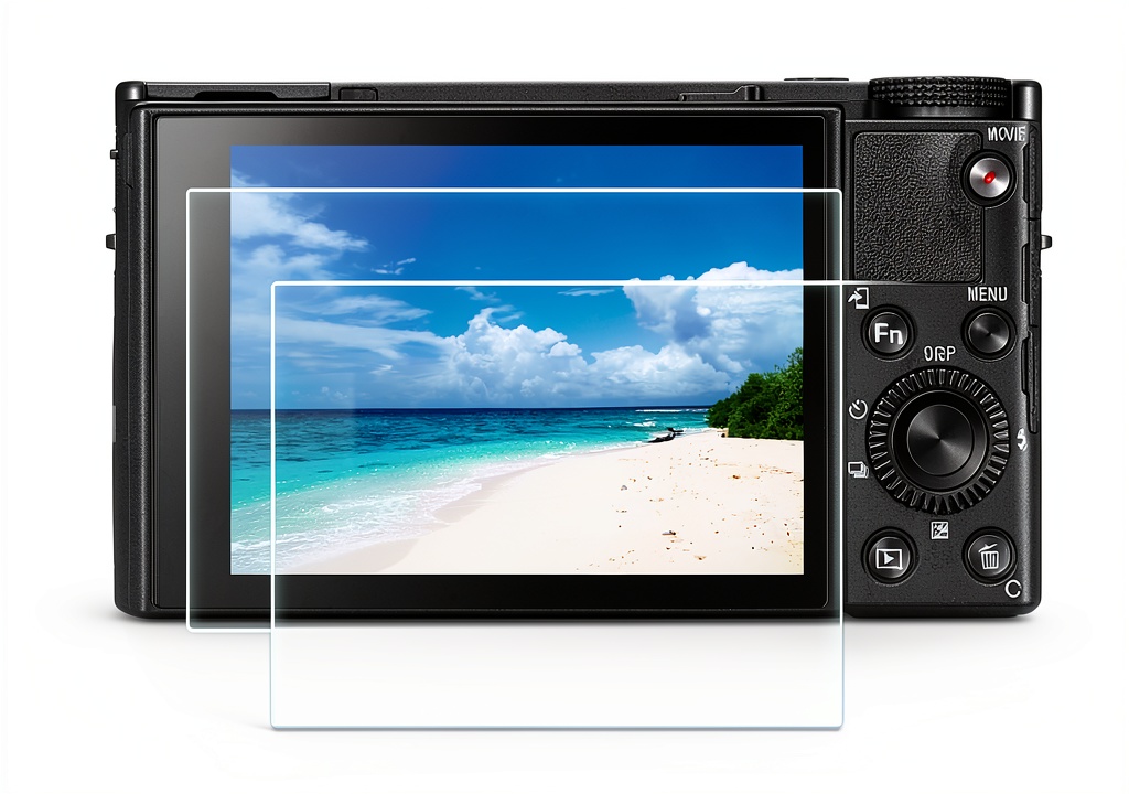 Tempered glass screen protector for RX100 VII
