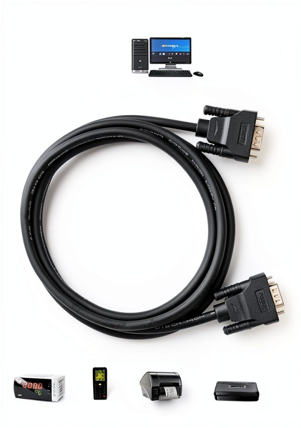 DTECH DB9 Serial Null Modem Cable Male to Female-3