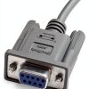 StarTech Serial Null Modem Cable 10ft Female-1