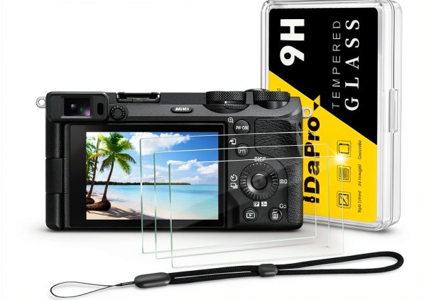 Sony Alpha A7C II Screen Protector 9H Hardness Tempered-0