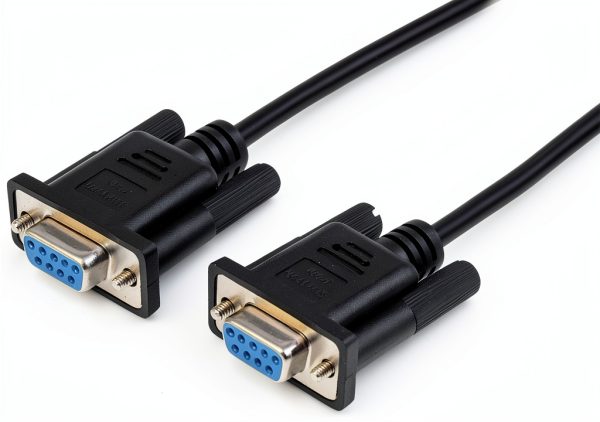StarTech Serial Null Modem Cable 2m Black PVC-3