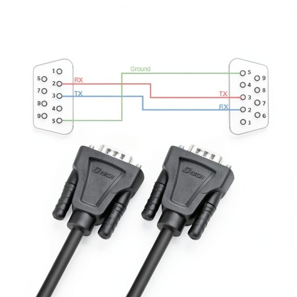 DTECH DB9 Serial Cables for Modem Laptop-5
