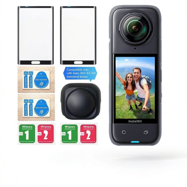 Insta360 X5/X4 Screen Protector Film and Lens Guard-7
