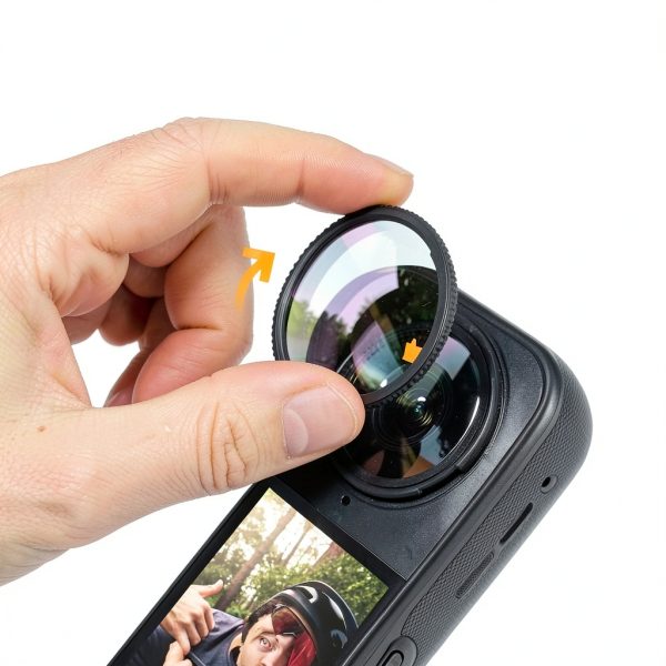 Insta360 X5 Lens Guard K&F CONCEPT 9H Glass-2