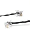 Volcora RJ11 Cat5 Data Cable 5ft Black Printer-2