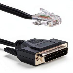 Cisco DB25 to RJ45 Console Cable-0