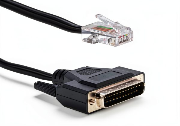 Cisco DB25 to RJ45 Console Cable-0