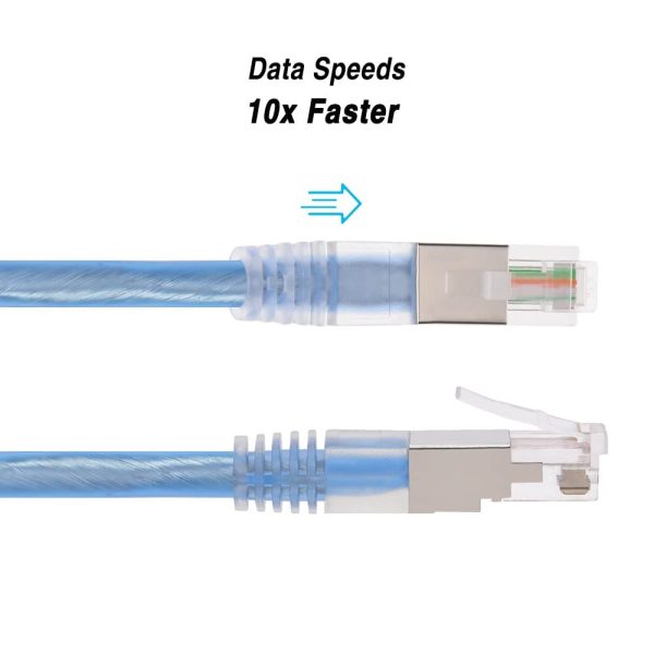 RJ11 Ethernet Cable Gold Plated Beszin Modem Cables-3