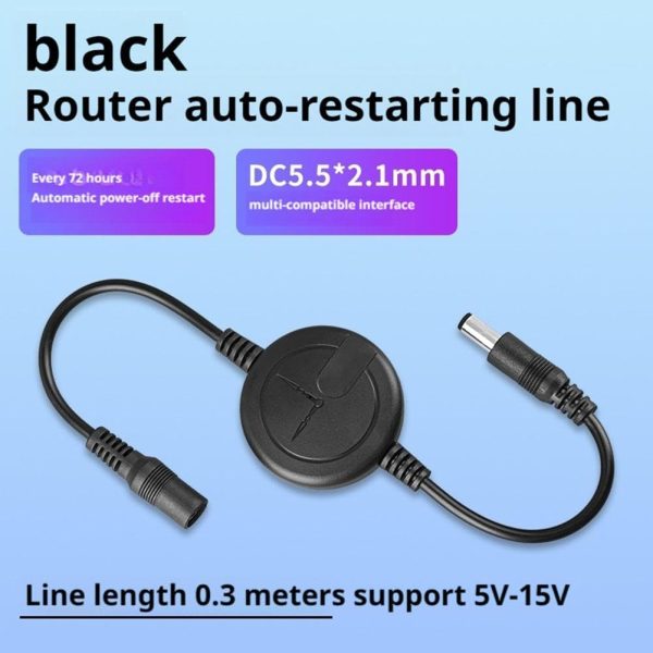 Generic DC Power Cables for Router Modem-5