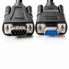DTECH DB9 Serial Null Modem Cable Male to Female-4