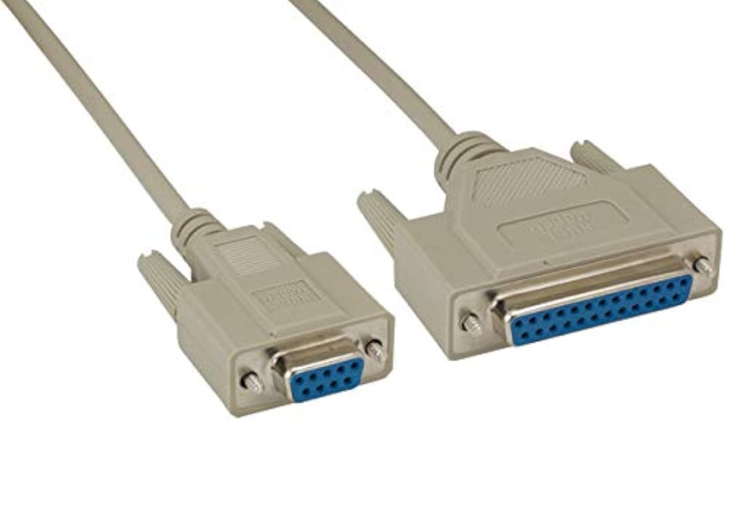 DB9 to DB25 null modem cable by Cable Leader
