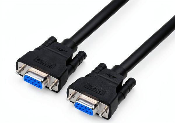 DTECH DB9 Null Modem Cable Female to Female-0