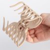 Octopus Hair Clips Black Neutral Khaki Neutral Brown Beige-6