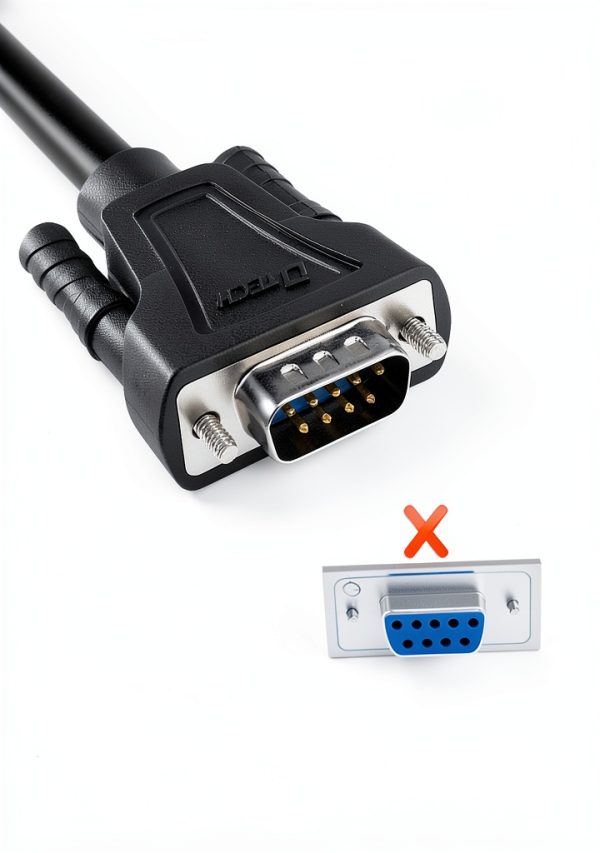 DTECH DB9 Serial Cables for Modem Laptop-3
