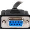 StarTech Serial Null Modem Cable 2m Black PVC-2