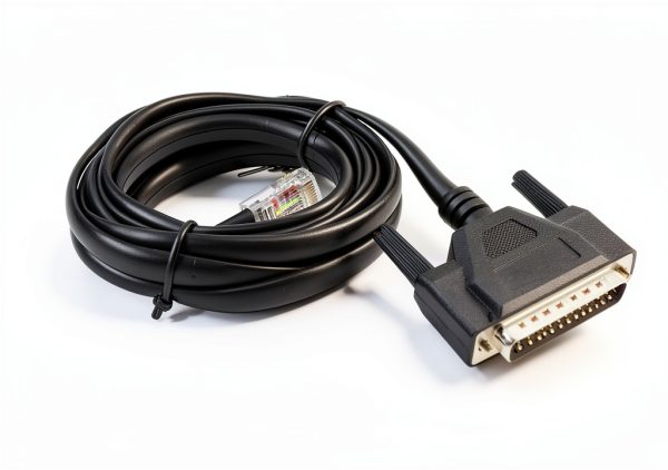 Cisco DB25 to RJ45 Console Cable-3