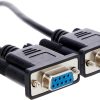 StarTech.com Serial Modem Cable Black 9 Pin-1