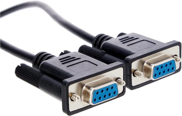 StarTech.com Serial Modem Cable Black 9 Pin-1