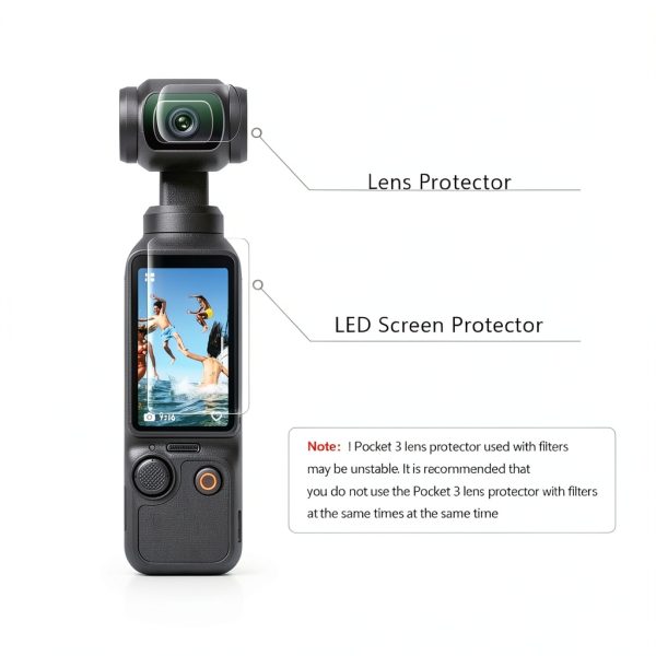 DJI OSMO Pocket 3 Screen Protector-1