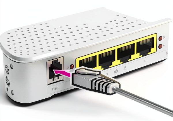 kenable RJ11 Ethernet Cable-4