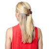 Hair Claw Helen of Troy Black Brown Double Teeth-5