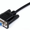 StarTech Serial Null Modem Cable 2m Black PVC-4