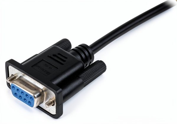 StarTech Serial Null Modem Cable 2m Black PVC-4