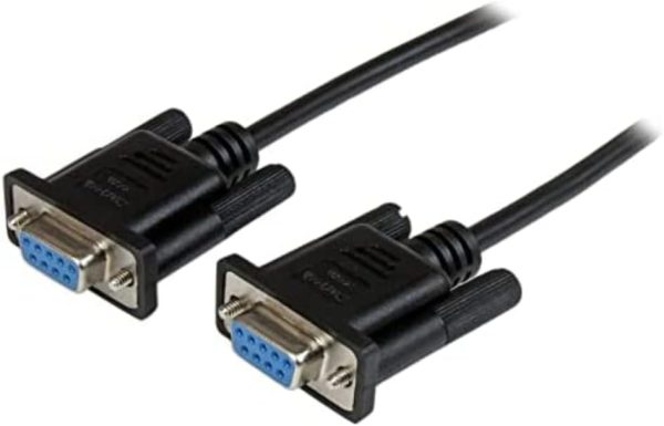 StarTech.com Serial Modem Cable Black 9 Pin-0