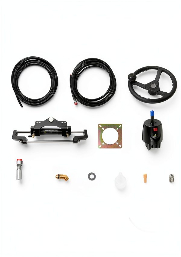 Camoo 200HP Hydraulic Steering Kit Aluminum-6
