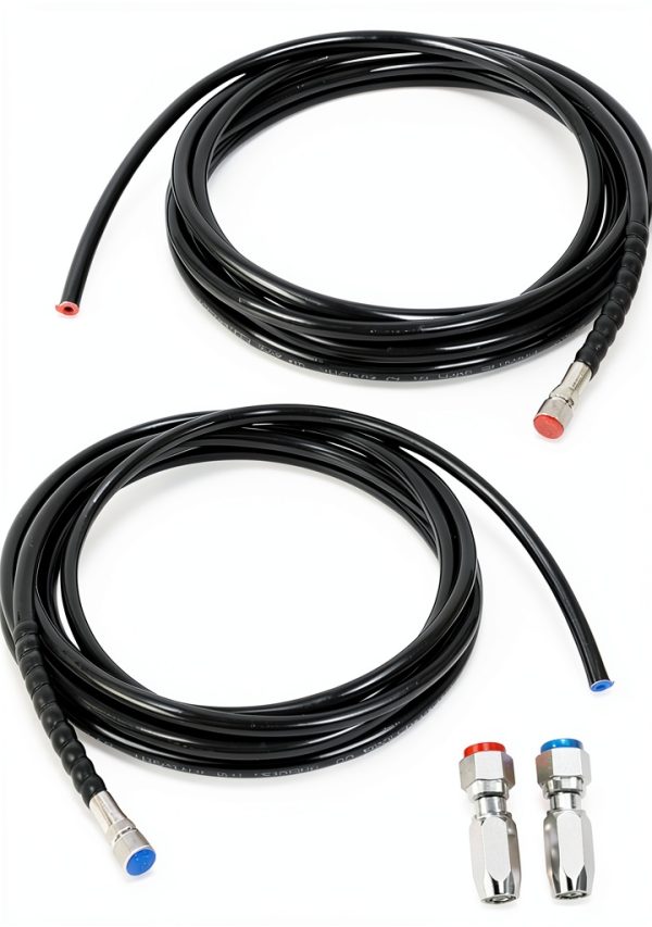 Hydraulic Steering Hose Kit Yaofreeland Steel-0