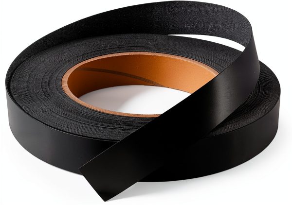 Melamine Edge Banding Black 3/4 inch x 50 ft by FAKILO Veneer Tape-0