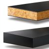 Melamine Edge Banding Black 3/4 inch x 50 ft by FAKILO Veneer Tape-4