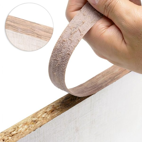 Walnut Edge Banding Skelang Wood Tape Preglued 3/4"×50ft-5
