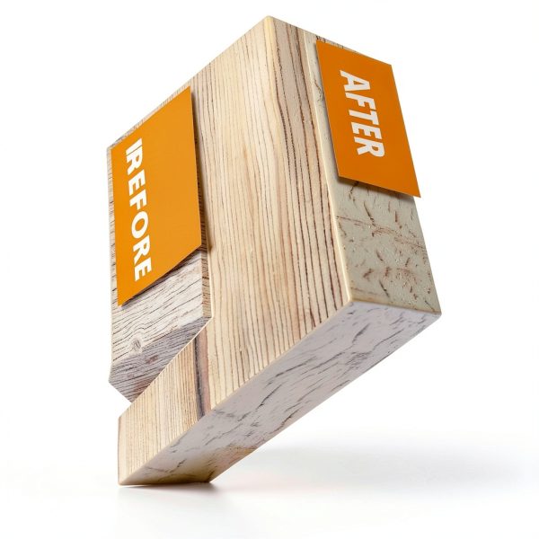 Dovetail Birch Edge Banding Veneer Tape 50ft 3/4in Pre-Glued YANYE-2