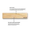 Birch Edge Banding by UNMAR 3/4" x 25ft Pre‑Glued Wood Veneer Trim-3